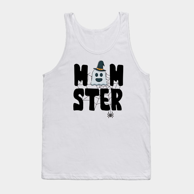 "Mom"-Ster Ghost Tank Top by CanossaGraphics